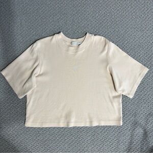 MICHAEL STARS BRENNA BOXY CROPPED TEE